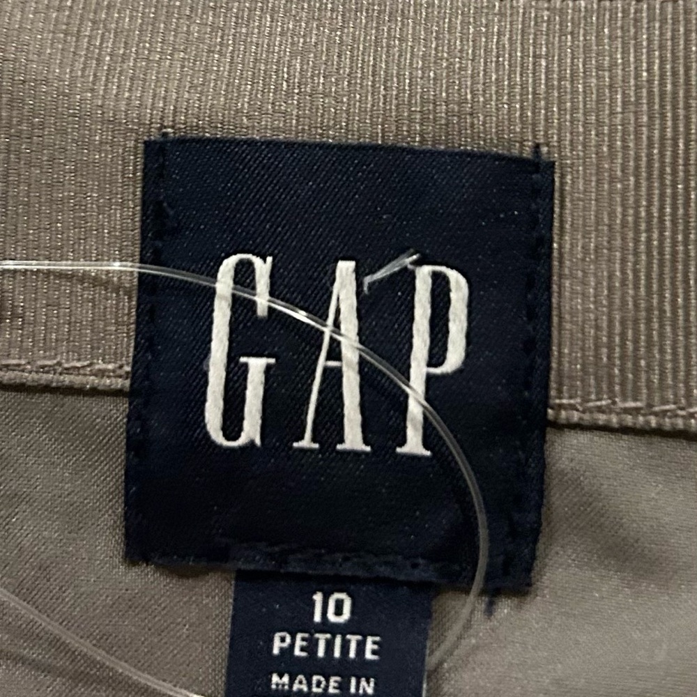 Gap Silver Gray Lined Sequin Mini Skirt Size 10 Petite NEW with tags MSRP 69.95 - Picture 2 of 11